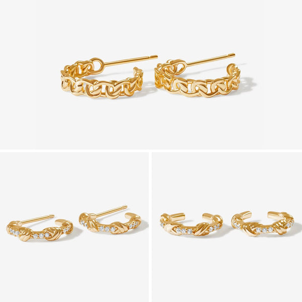 Hamton 3-piece ear stack
