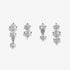 Hann stud earring set
