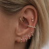 Herbie hoop earring