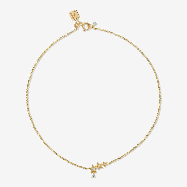 Itzel star anklet