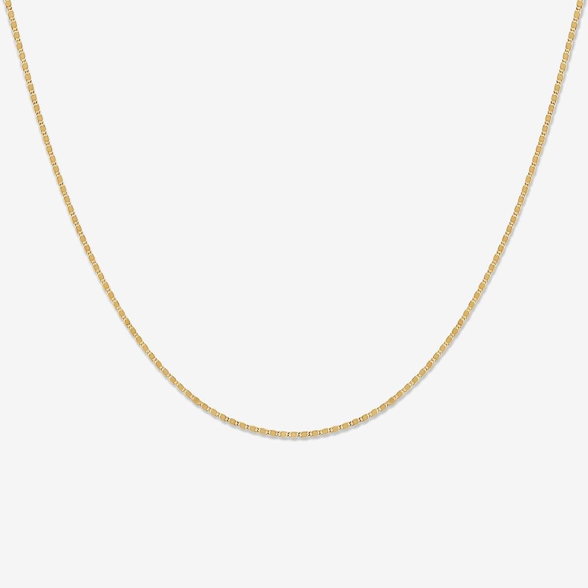 Adornmonde Fine Axon Baby Box Chain Anklet