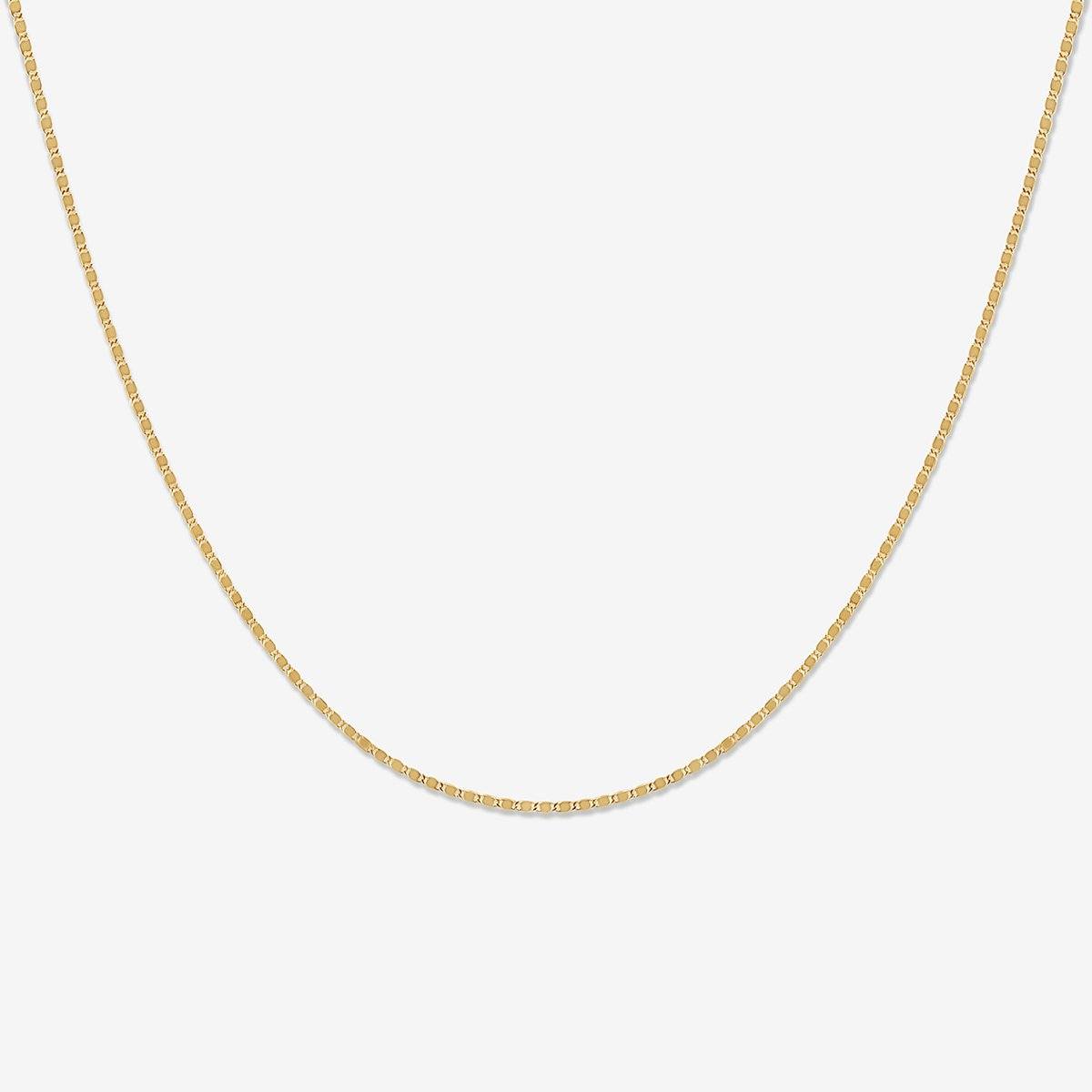 Izzy flat link chain necklace