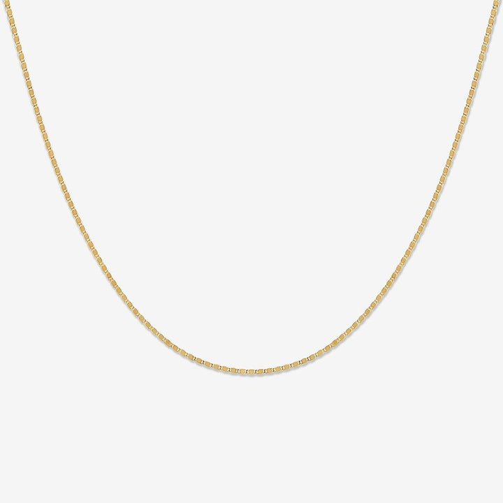 Izzy flat link chain necklace