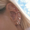 Jaxen stud earrings