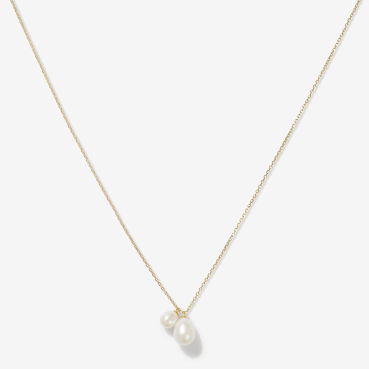 Gold Johnstone Pearl Necklace | Fine Jewelry | Adornmonde
