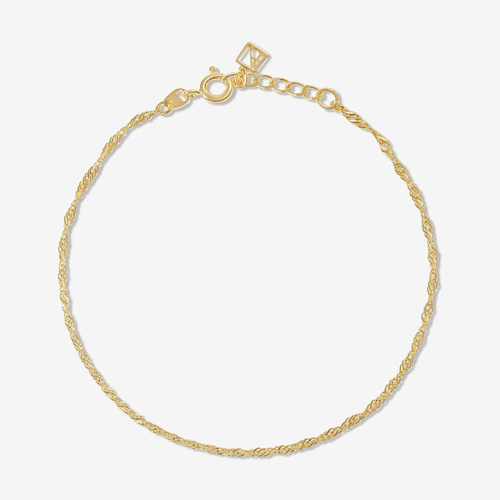 Jonas ornate twisted chain bracelet