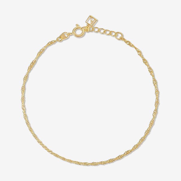 Jonas ornate twisted chain bracelet