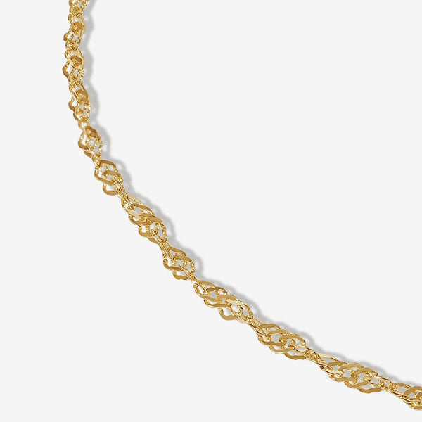 Jonas ornate twisted chain bracelet