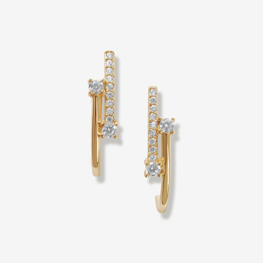 LV Hoop Inspired Earrings (Pre-Order)