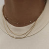 Eli snake chain necklace