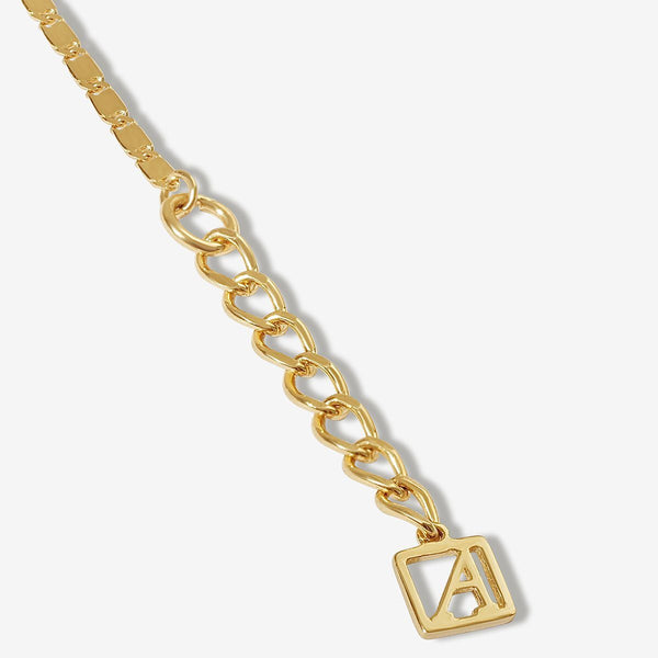 Cairo flat link chain anklet