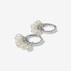 Kalel pearl huggie earrings