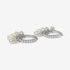 Kalel pearl huggie earrings