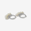 Kalel pearl huggie earrings