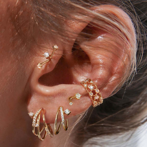 Kane hoop earrings