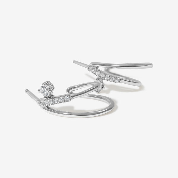 Kane hoop earrings