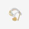 Karena two-tone earrings
