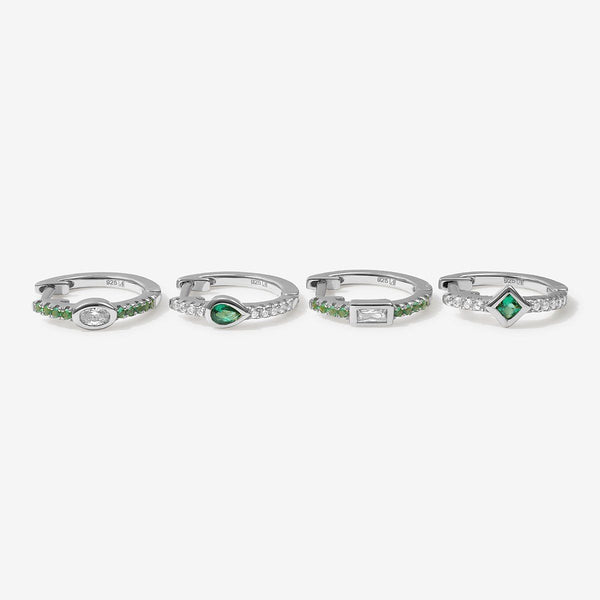 Karon emerald earring set