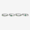 Karon emerald earring set