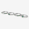 Karon emerald earring set