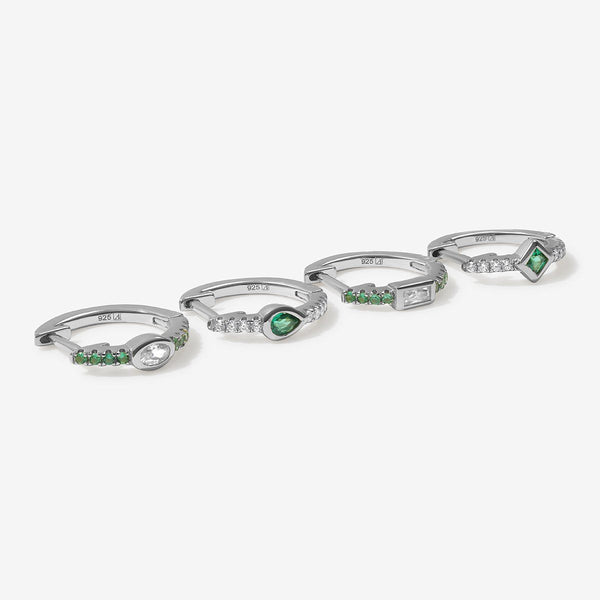 Karon emerald earring set