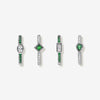 Karon emerald earring set