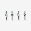 Karon emerald earring set