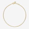 Koda ornate curb chain anklet