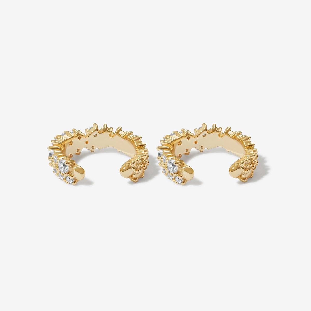 Stud With Chain and Cartilage Hugging Cuff, Gold Ear Cuff, Ear Cuff, Chain Ear  Cuff, Chain Earrings, Dainty Earrings, Minimalist Earrings - Etsy