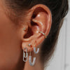 Larry paperclip earrings