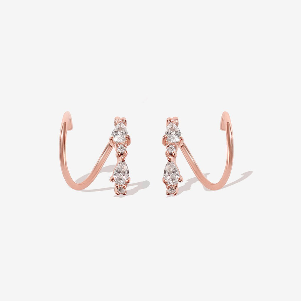 Lester twist earrings
