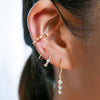 Lester twist earrings