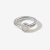 Lono birthstone huggie