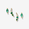 Marsden emerald earring set