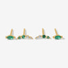 Marsden emerald earring set