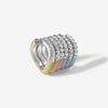 Maverick enamel sherbet 6-piece ear cuff set