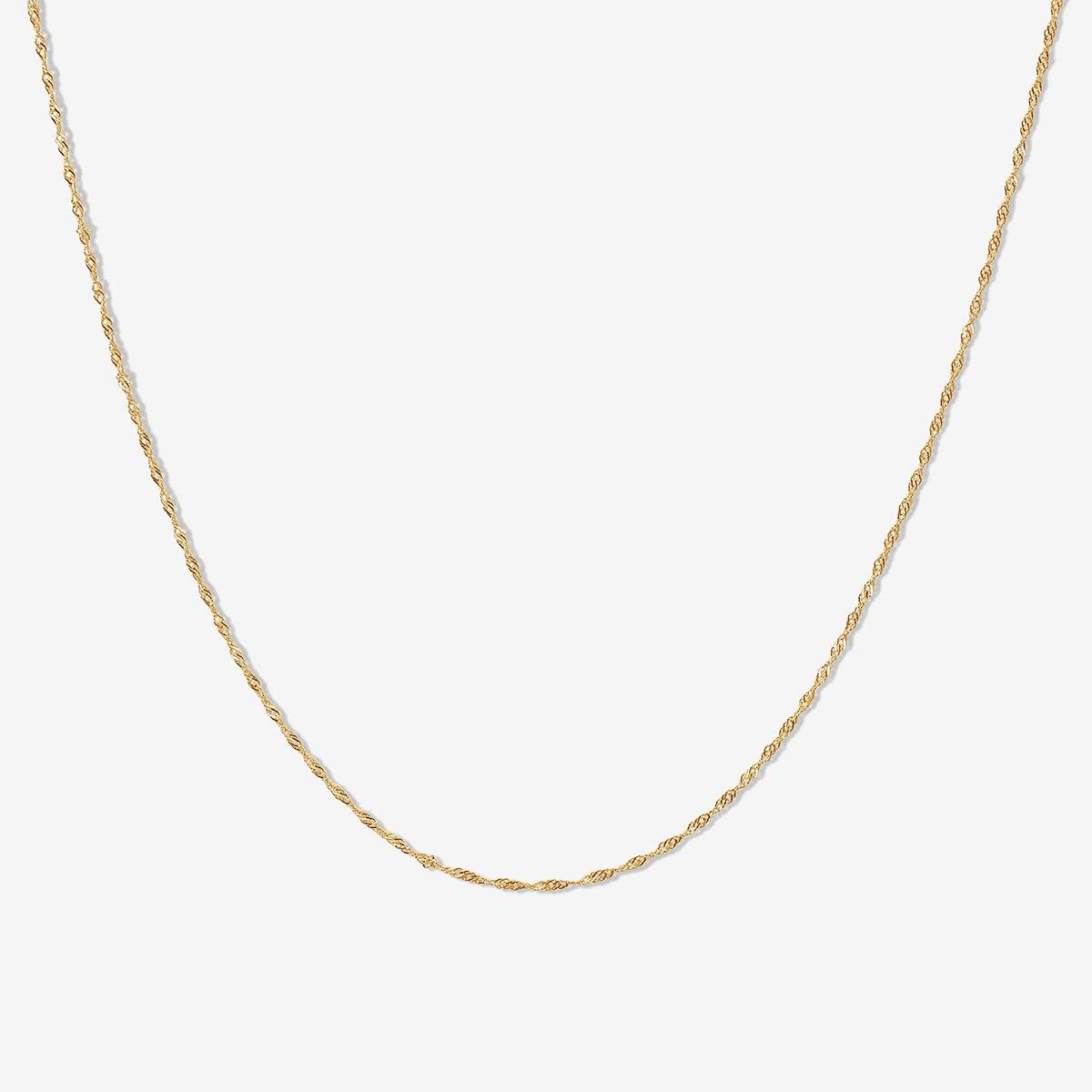 Muhammad ornate twisted chain necklace