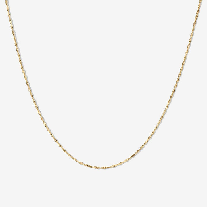 Muhammad ornate twisted chain necklace
