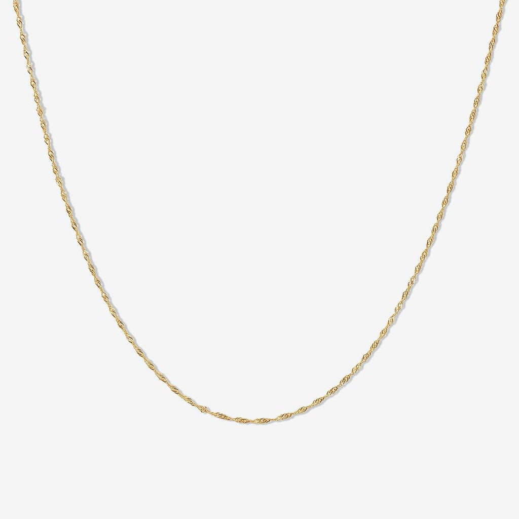 Muhammad ornate twisted chain necklace