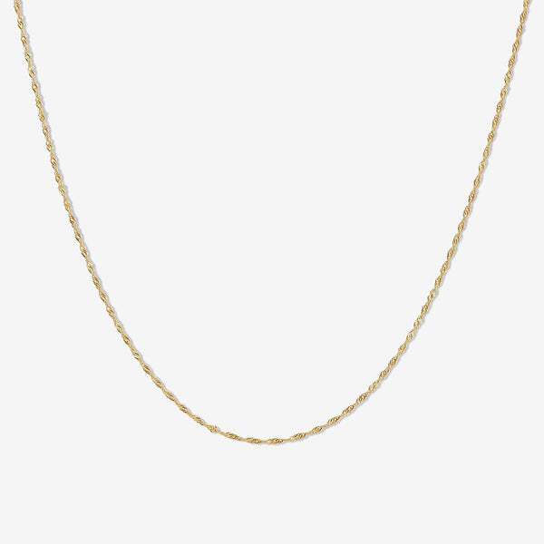Muhammad ornate twisted chain necklace
