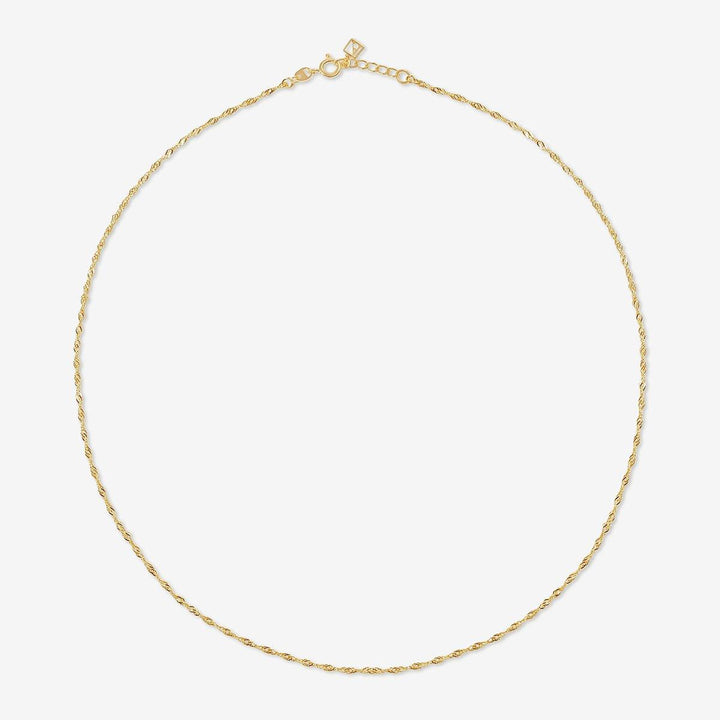 Muhammad ornate twisted chain necklace