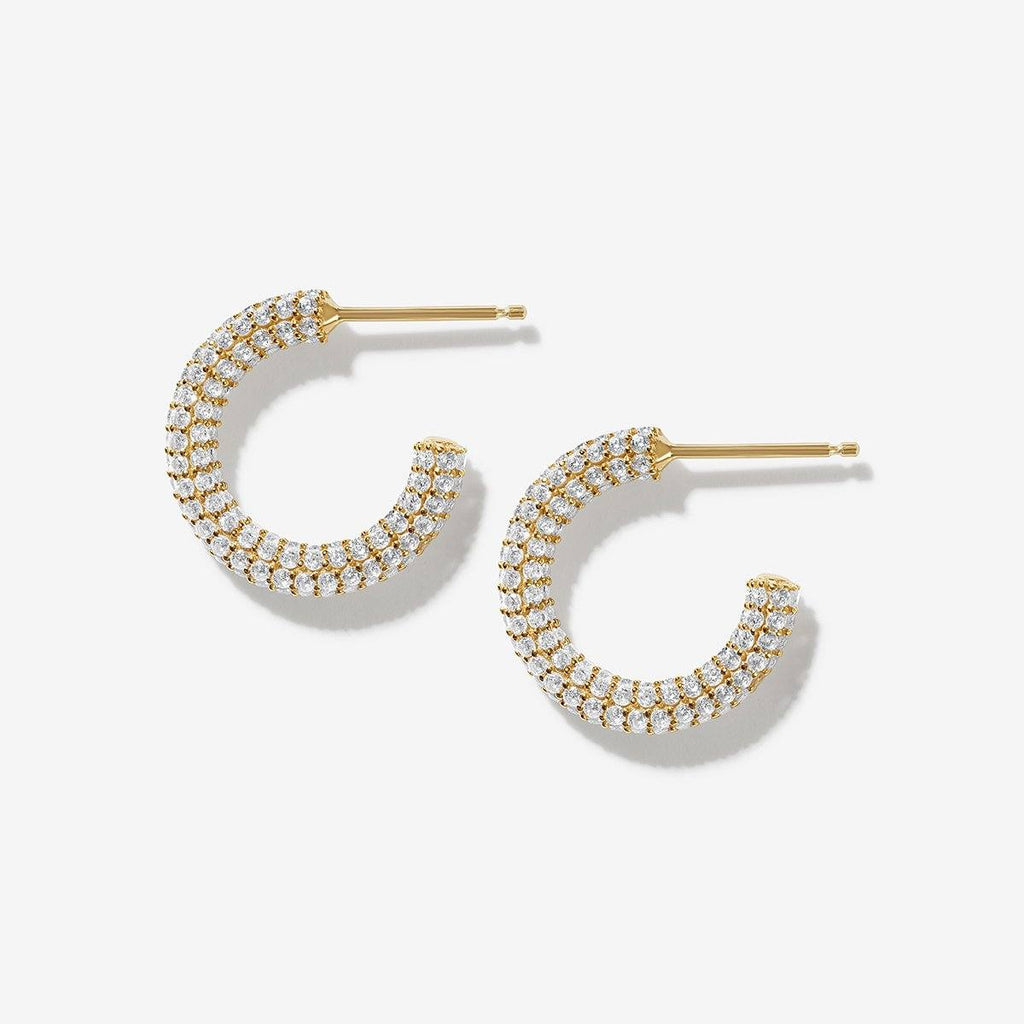 Nate hoop earrings