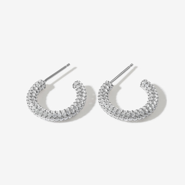 Nate hoop earrings