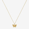 Neema butterfly charm necklace