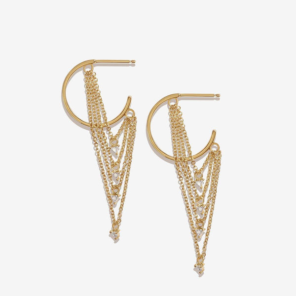 Nix chain earrings