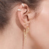 Nix chain earrings