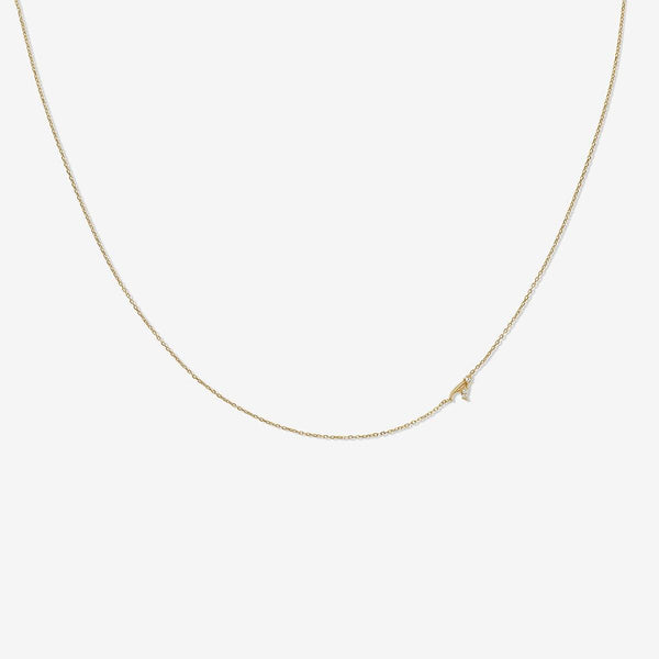 Obert alphabet necklace