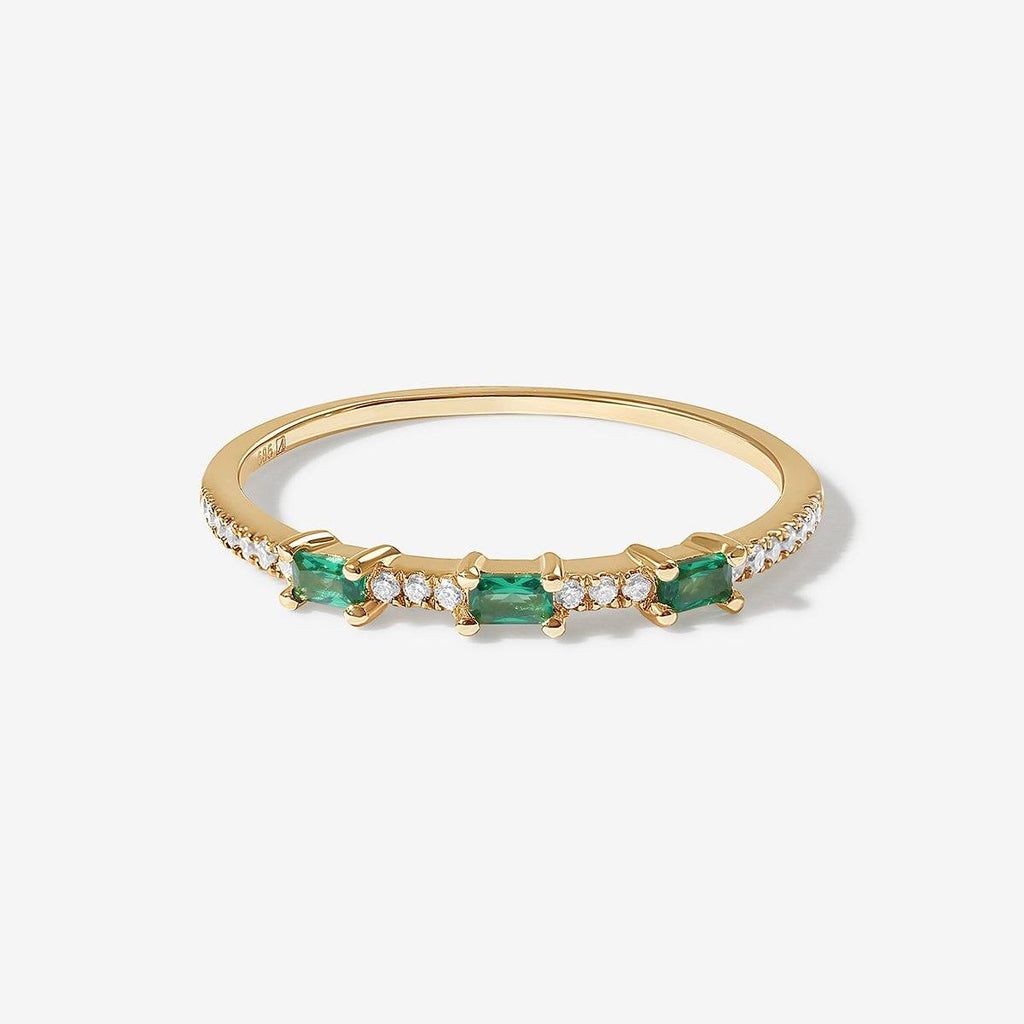 Odilio baguette ring