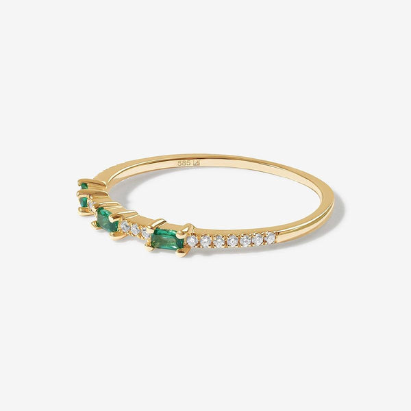 Odilio baguette ring