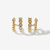 Olina huggie earrings